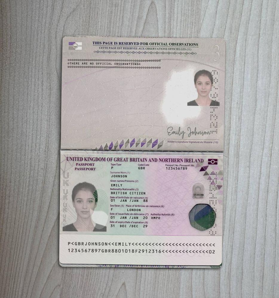 United Kingdom Passport