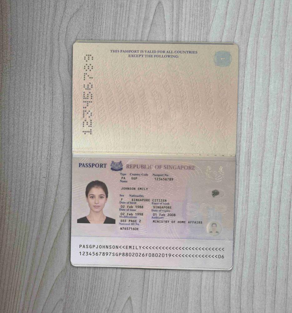 Singapore Passport